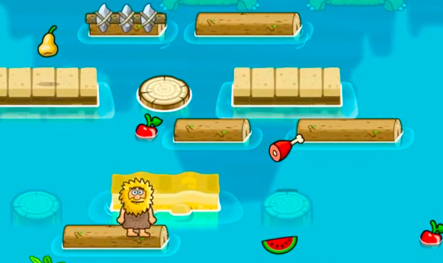 Captura de pantalla de Adam and Eve Crossy River