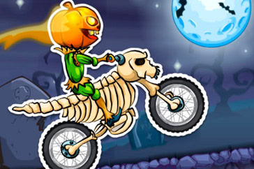 Jugar a Moto X3M Spooky Land