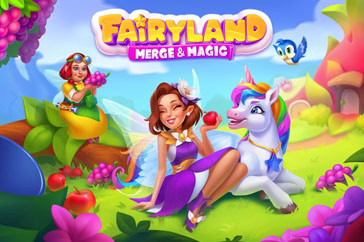 Jugar a Fairyland Merge & Magic