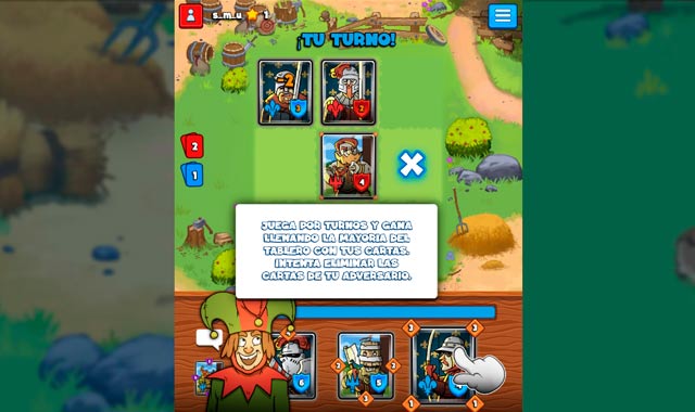 Captura de pantalla de Clash of Warriors