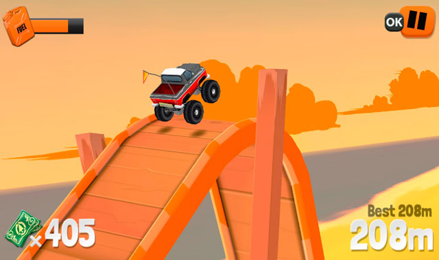 Captura de pantalla de Endless Truck
