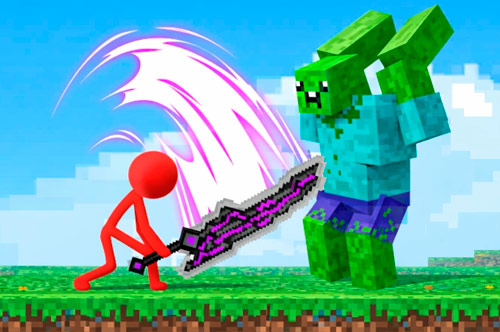 Stick vs Zombies: Stick Epic Fight - Portada oficial