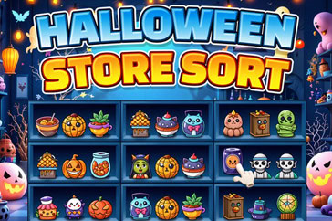 Halloween Store Sort - Portada oficial
