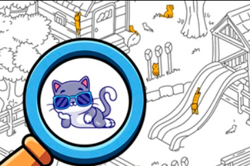 Jugar a Spot the Cat. Hidden Cats