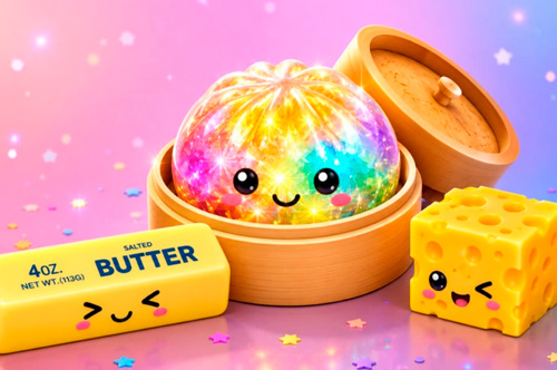 Squishy Merge: Dumplings y Butter - Portada oficial
